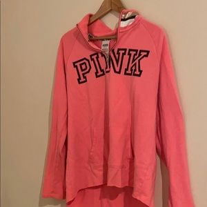 Pink Victoria’s Secret sweatshirt